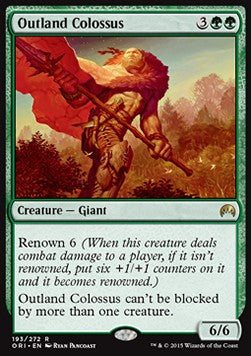 Outland Colossus - Magic Origins (Rare) [ORI-193] Hover Image