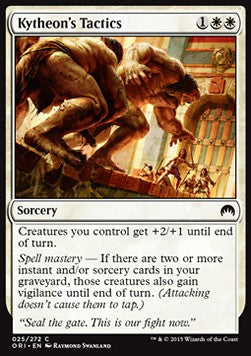 Kytheon's Tactics - Magic Origins (Common) [ORI-25] Immagine principale del prodotto