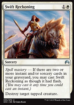 Swift Reckoning - Magic Origins (Uncommon) [ORI-35]