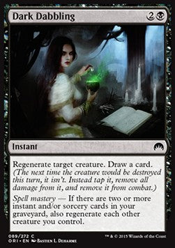 Dark Dabbling - Magic Origins (Common) [ORI-89] Immagine principale del prodotto