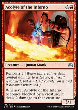 Acolyte of the Inferno - Magic Origins (Uncommon) [ORI-128] Immagine principale del prodotto