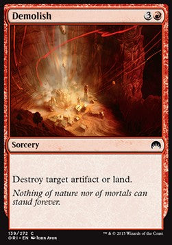 Demolish - Magic Origins (Common) [ORI-139] Immagine principale del prodotto