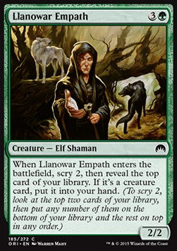 Llanowar Empath - Magic Origins (Common) [ORI-185] Immagine principale del prodotto