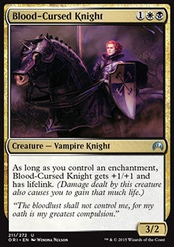 Blood-Cursed Knight - Magic Origins (Uncommon) [ORI-211] Imagen principal del producto