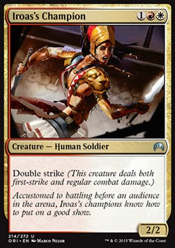 Iroas's Champion - Magic Origins (Uncommon) [ORI-214]