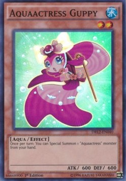 Aquaactress Guppy - Dragons of Legend 2 (Super Rare) [DRL2-040] Immagine principale del prodotto