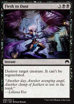 Flesh to Dust - Magic Origins (Common) [ORI-280] Hover Image