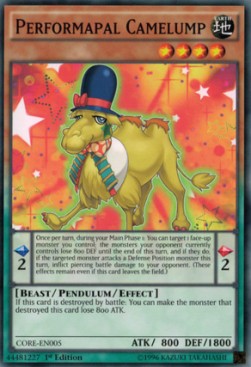 Performapal Camelump - Clash of Rebellions (Common) [CORE-005] Main image