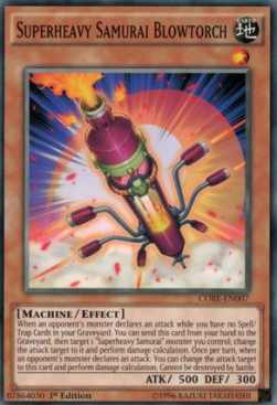 Superheavy Samurai Blowtorch - Clash of Rebellions (Common) [CORE-007] Hover Image
