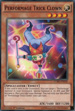 Performage Trick Clown - Clash of Rebellions (Common) [CORE-018] Hover Image