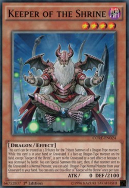 Keeper of the Shrine - Clash of Rebellions (Common) [CORE-024] Hover Image