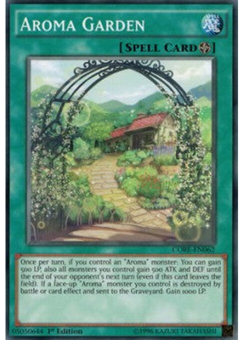 Aroma Garden — Clash of Rebellions (CORE-062) Yu-Gi-Oh! card Hauptbild