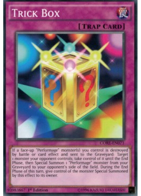 Trick Box — Clash of Rebellions (CORE-071) Yu-Gi-Oh! card Hauptbild