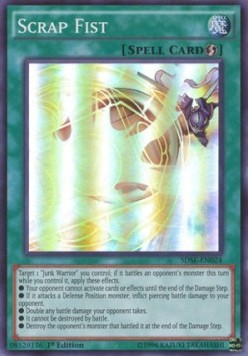 Scrap Fist - Structure Deck: Synchron Extreme (Super Rare) [SDSE-024]