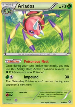 Ariados - Ancient Origins (Uncommon) [AOR-6] Hover Image