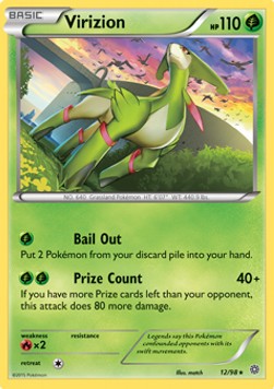 Virizion - Ancient Origins (Holo Rare) [AOR-12] Hover Image
