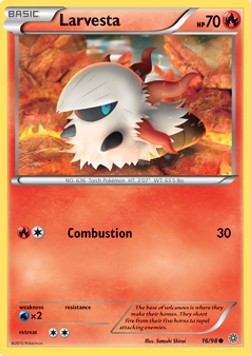 Larvesta - Ancient Origins (Common) [AOR-16] Hover Image