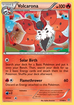 Volcarona - Ancient Origins (Holo Rare) [AOR-17] Hover Image
