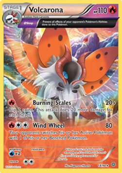 Volcarona - Ancient Origins (Rare) [AOR-18] Hover Image