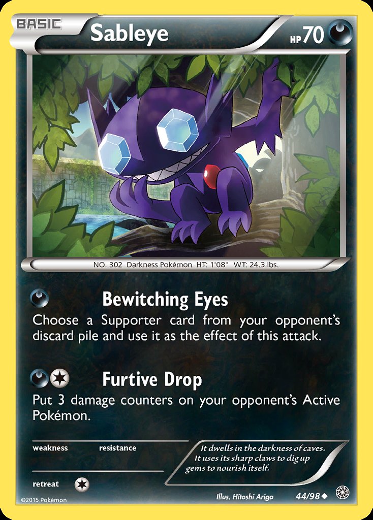 Sableye - Ancient Origins (Uncommon) [AOR-44] Hoofdafbeelding