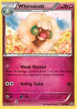Whimsicott - Ancient Origins (Uncommon) [AOR-56] Hover Image