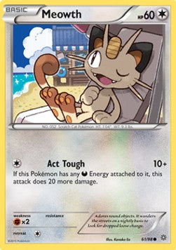 Meowth - Ancient Origins (Common) [AOR-61] Immagine principale del prodotto