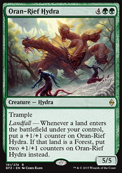 Oran-Rief Hydra - Battle for Zendikar (Rare) [BFZ-181] Hover Image