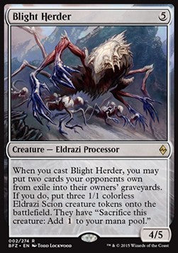 Blight Herder - Battle for Zendikar (Rare) [BFZ-2] Immagine principale del prodotto
