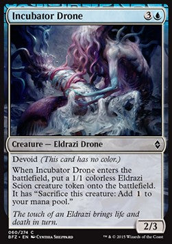Incubator Drone - Battle for Zendikar (Common) [BFZ-60] Hoofdafbeelding