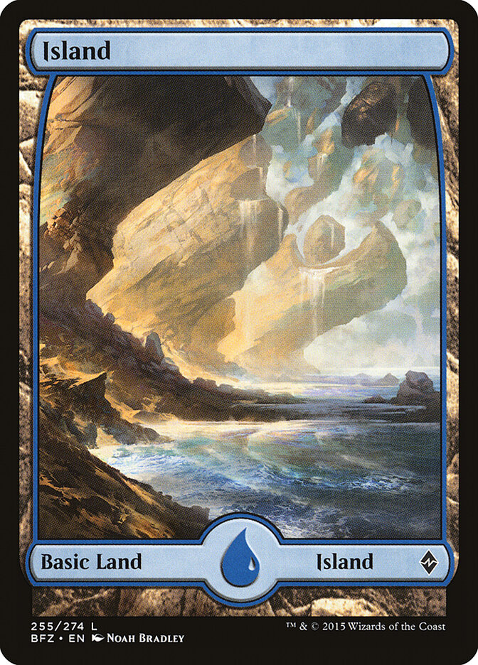Island (V.1) - Battle for Zendikar (Land) [BFZ-255] Main image