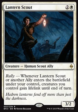 Lantern Scout - Battle for Zendikar (Rare) [BFZ-37] Immagine principale del prodotto