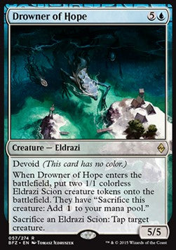Drowner of Hope - Battle for Zendikar (Rare) [BFZ-57] Immagine principale del prodotto