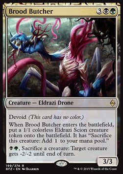 Brood Butcher - Battle for Zendikar (Rare) [BFZ-199] Immagine principale del prodotto