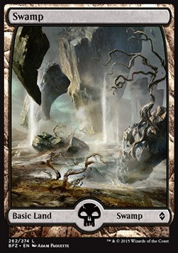 Swamp (V.5) - Battle for Zendikar (Land) [BFZ-262] Hauptbild