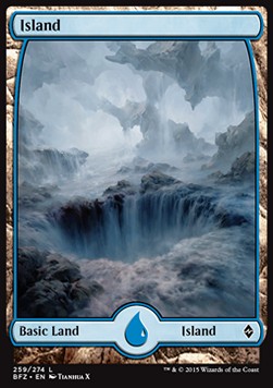 Island (V.9) - Battle for Zendikar (Land) [BFZ-259] Hauptbild
