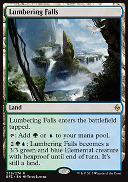 Lumbering Falls - Battle for Zendikar (Rare) [BFZ-239] Immagine principale del prodotto