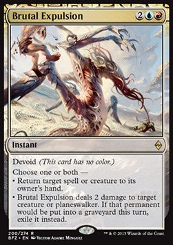 Brutal Expulsion - Battle for Zendikar (Rare) [BFZ-200] Hauptbild
