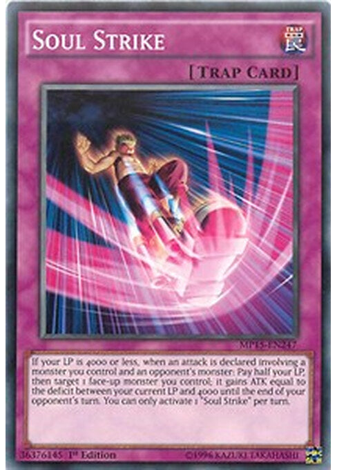 Soul Strike — 2015 Mega-Tin Mega Pack (MP15-247) Yu-Gi-Oh! card Hoofdafbeelding