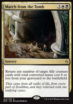 March from the Tomb - Battle for Zendikar (Rare) [BFZ-214] Hauptbild