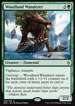 Woodland Wanderer - Battle for Zendikar (Rare) [BFZ-198] Hauptbild