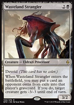 Wasteland Strangler - Battle for Zendikar (Rare) [BFZ-102] Immagine principale del prodotto