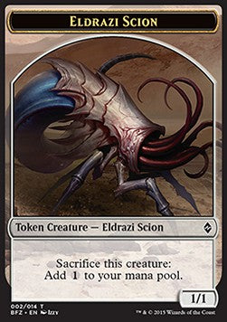 Eldrazi Scion Token (Colorless 1/1) (V.1) - Battle for Zendikar (Token) [BFZ-T2] Hauptbild