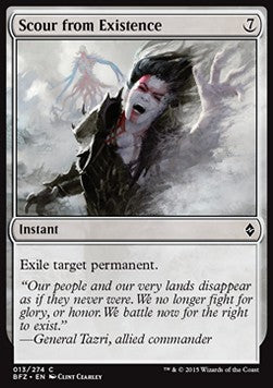 Scour from Existence - Battle for Zendikar (Common) [BFZ-13] Hover Image