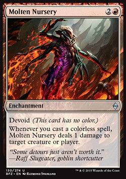 Molten Nursery - Battle for Zendikar (Uncommon) [BFZ-130] Hauptbild
