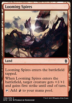 Looming Spires - Battle for Zendikar (Common) [BFZ-238] Hauptbild