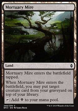 Mortuary Mire - Battle for Zendikar (Common) [BFZ-240] Hauptbild