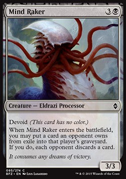 Mind Raker - Battle for Zendikar (Common) [BFZ-95] Immagine principale del prodotto