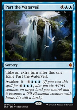 Part the Waterveil - Battle for Zendikar (Mythic) [BFZ-80] Hauptbild