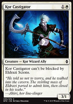 Kor Castigator - Battle for Zendikar (Common) [BFZ-35] Hoofdafbeelding