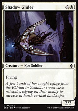 Shadow Glider - Battle for Zendikar (Common) [BFZ-47] Hoofdafbeelding